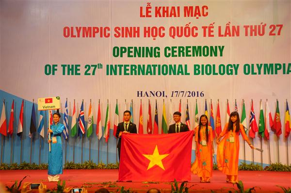 ໄຂOlympicຊີວະສາດສາກົນຄັ້ງທີ27